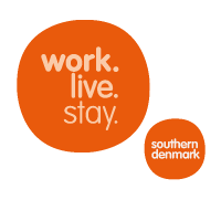 Logo: work-live-stay southern denmark