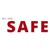 Logo: We are safe ApS