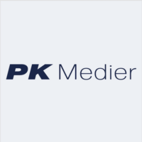 Logo: PK Medier ApS