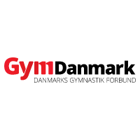 Logo: GymDanmark - Danmarks Gymnastik Forbund
